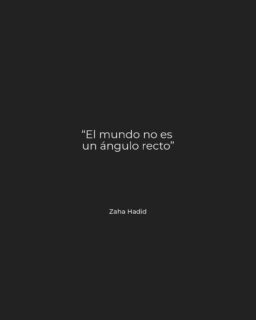 🌍✨ “El mundo no es un ángulo recto” – Zaha Hadid.
Una frase que nos recuerda que la arquitectura, como la vida, se nutre de curvas, movimiento y libertad. Su visión rompió esquemas, mostrando que los espacios pueden fluir y emocionar más allá de lo convencional. 🏙️💫
#arquitectos #mexico #BIM #Arte #metodologiaBIM #arquitectura