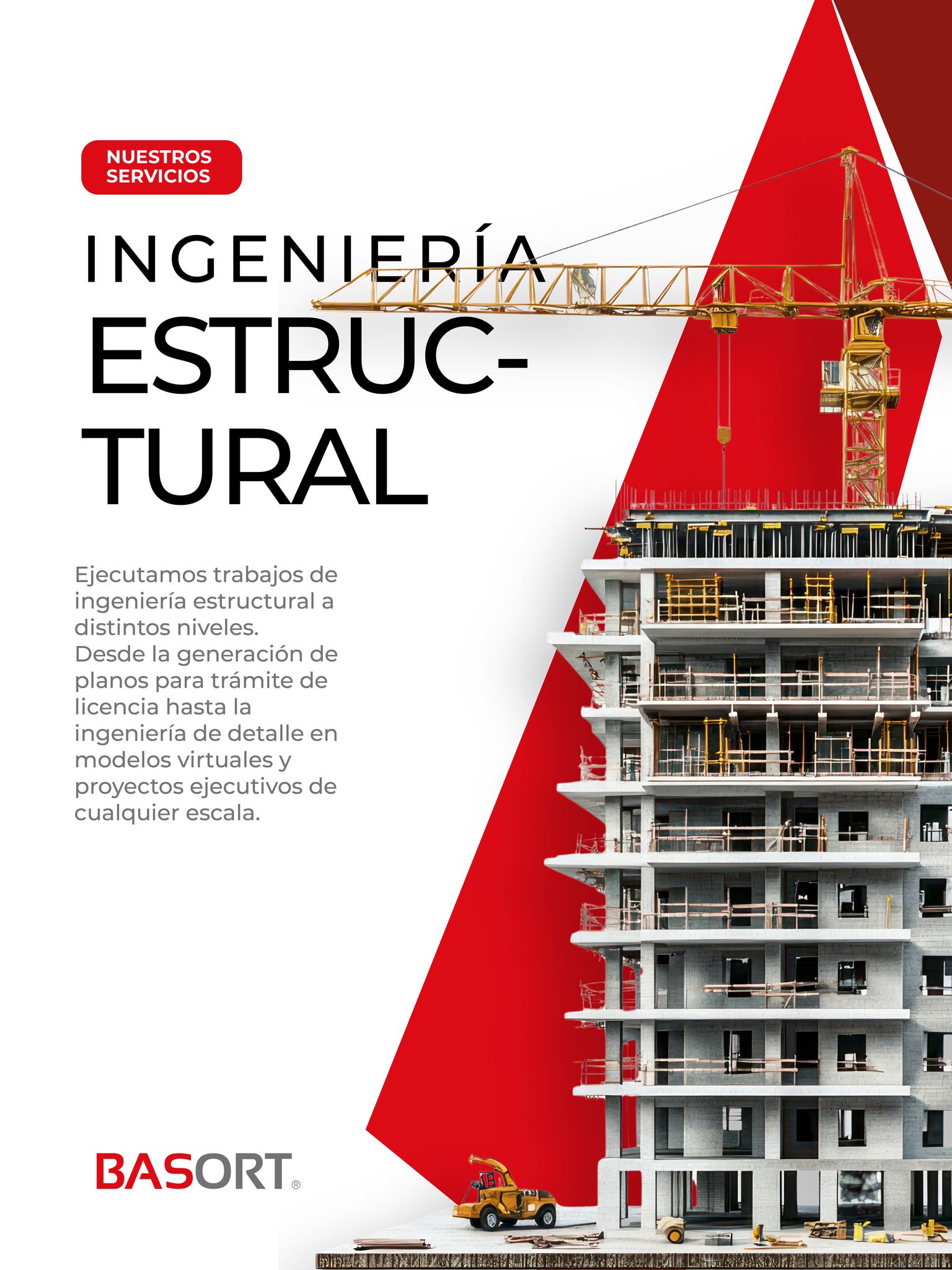 La ingeniería estructural es uno de los pilares de Basort 🧱📊
Desde el análisis hasta la definición de cada elemento, desarrollamos soluciones que garantizan seguridad, eficiencia y viabilidad constructiva. Nuestro enfoque integra cálculo, normativa y coordinación BIM para lograr estructuras confiables, optimizadas y alineadas a los objetivos de cada proyecto.

 #ingeniería #ingenieríacivil #ingenieros #parati #BIM #metodologiaBIM #mexico