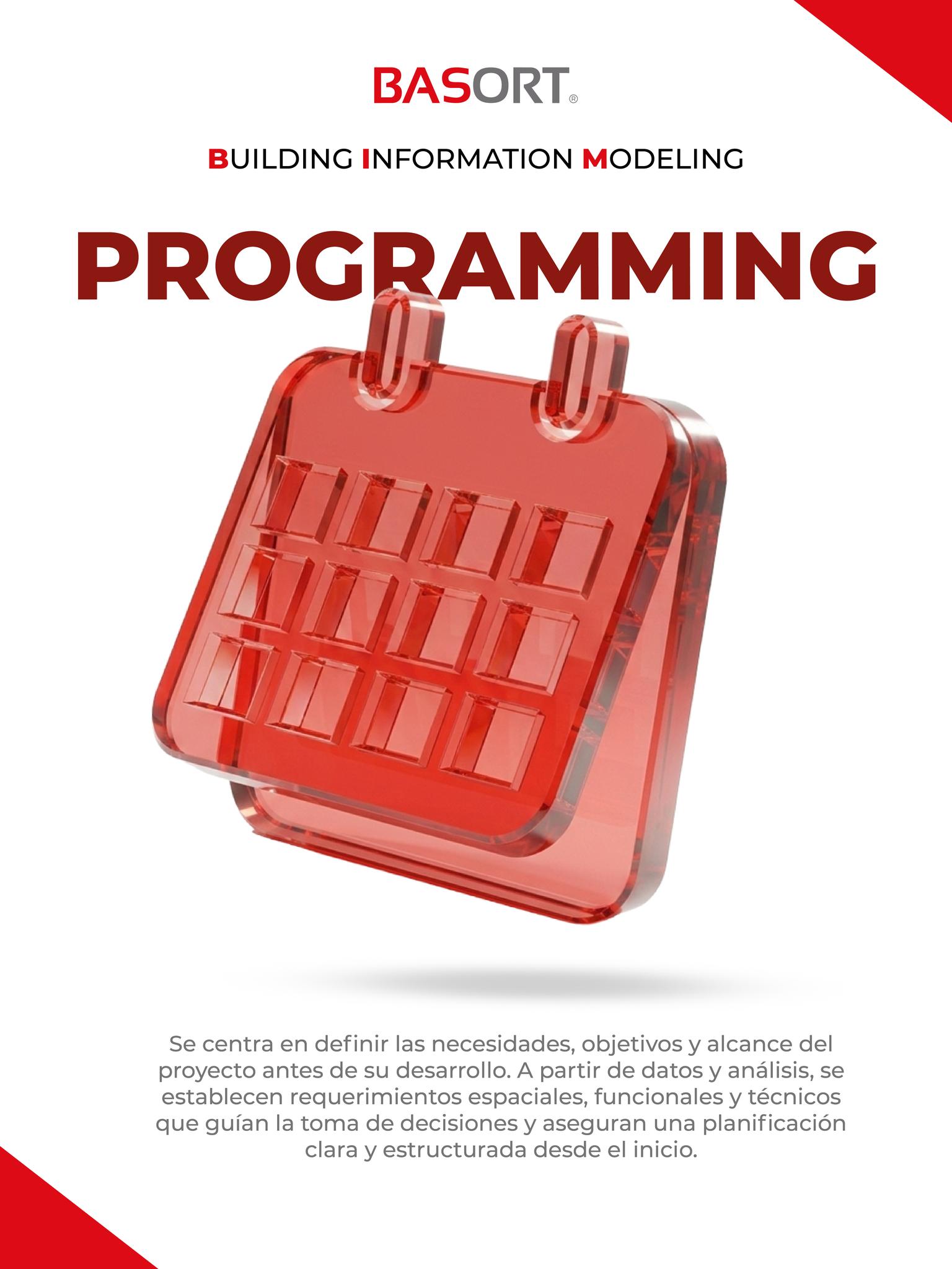 El octavo paso de la metodología BIM, Programming, define las necesidades y objetivos del proyecto desde una etapa temprana 📊📐
Establecemos requerimientos funcionales, espaciales y técnicos que sirven como base para una planificación clara, estratégica y alineada a los alcances del desarrollo.

#Basort #Programming #BIMMéxico #Ingeniería #Arquitectura #Planeación #Construcción #Infraestructura #projectmanagement
