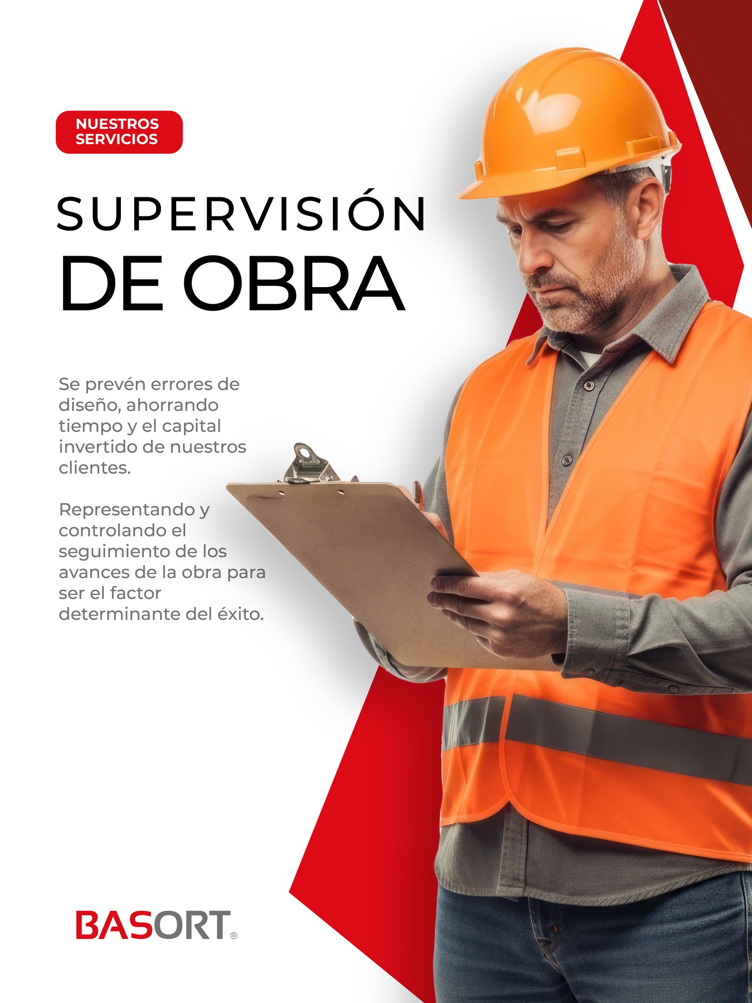 La Supervisión de Obra en Basort garantiza que cada etapa del proyecto se ejecute conforme a los alcances, especificaciones y estándares establecidos 🏗️📋. 

Verificamos calidad, coordinación y cumplimiento, asegurando un desarrollo eficiente y alineado con los objetivos del proyecto.

#Basort #SupervisiónDeObra #Ingeniería #Construcción #BIMMéxico #ControlDeCalidad #Infraestructura #ProjectManagement #Arquitectura #ObraCivil