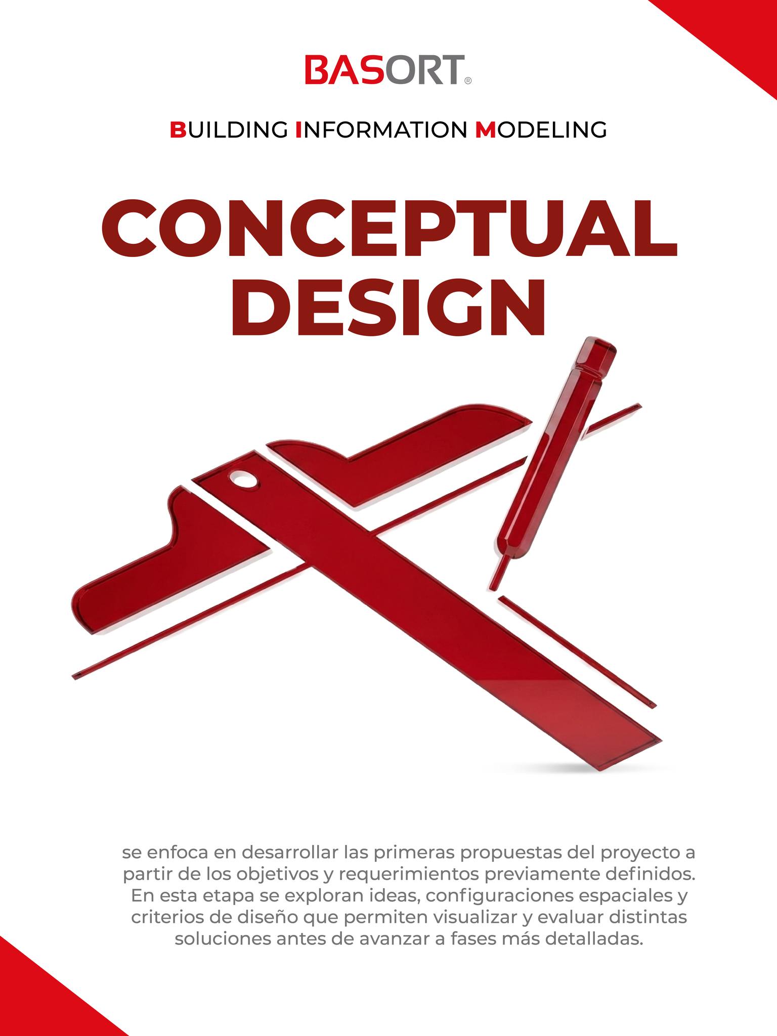 El paso de Conceptual Design en la metodología BIM marca el inicio del desarrollo creativo y estratégico del proyecto 💡📐. En esta etapa se transforman las necesidades y objetivos en propuestas conceptuales que permiten definir la dirección del diseño, evaluar alternativas y establecer las bases para las siguientes fases del proceso.

#Basort #ConceptualDesign #BIMMéxico #Ingeniería #Arquitectura #DiseñoArquitectónico #Construcción #Infraestructura #ProjectManagement #Innovación