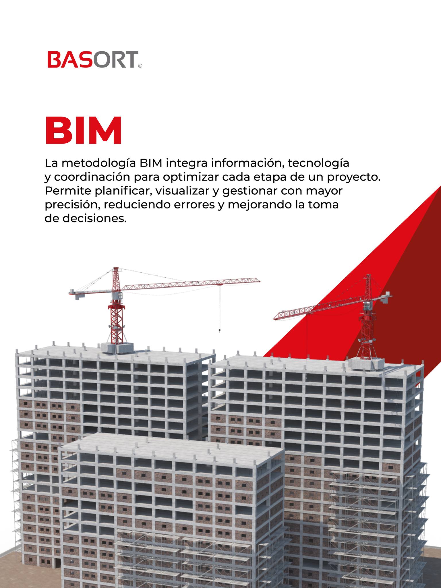 La metodología BIM permite integrar diseño, ingeniería y construcción en un mismo entorno digital 📐💻. Su aplicación mejora la coordinación, optimiza recursos y permite tomar decisiones con mayor precisión durante todo el ciclo del proyecto. 🏗️📊

#Basort #BIM #BIMMéxico #IngenieríaBIM #Arquitectura #Construcción #DiseñoDigital #Innovación  #Tecnología #ProjectManagement